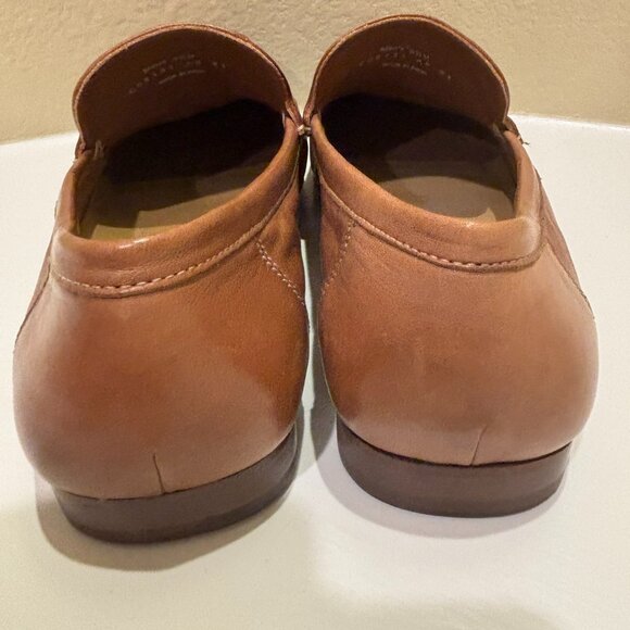 👞Cole Haan Men's Classic Loafers 9.5M Tan Leather Slip-ons Drivers - Picture 3 of 9